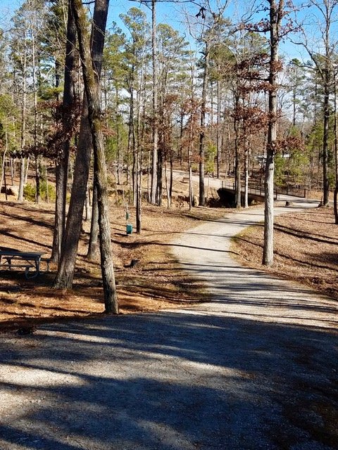 Hot Springs Village, Arkansas Trailhead at Lake Balboa, (photo courtesy of Karen Perry)