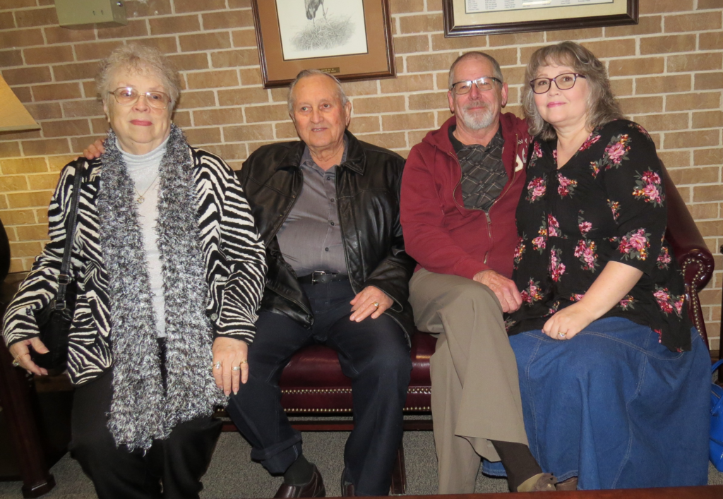 BOD Candidate Stephen Rust with Wife and Inlaws