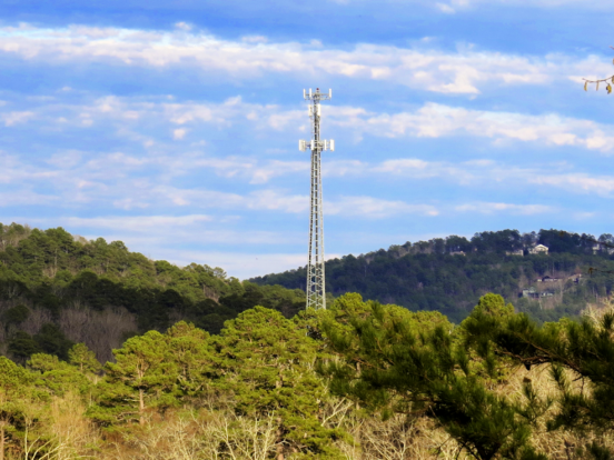 Cell Tower in Hot Springs Village Growing in the Forest