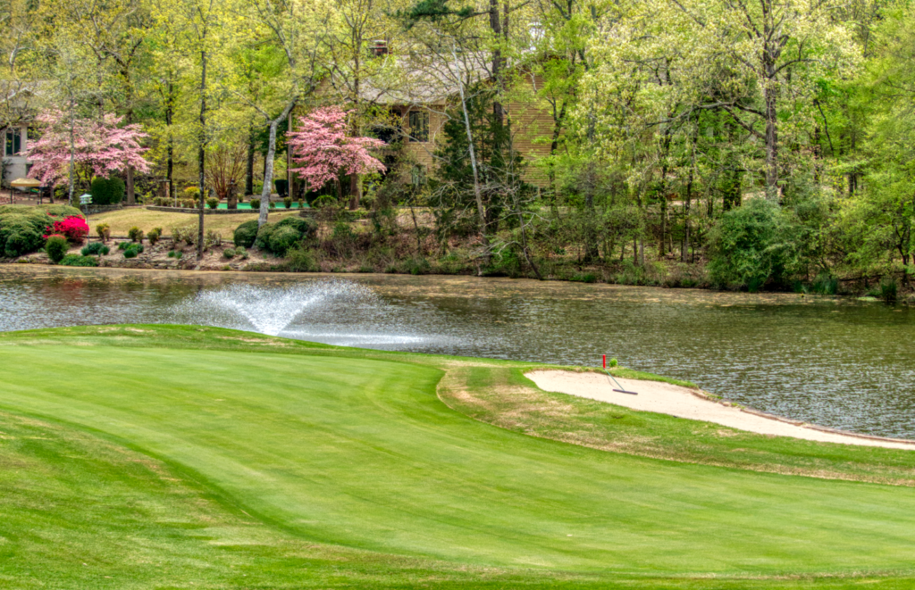 Balboa Golf Course behind Balboa Clubhouse HSV, Arkansas