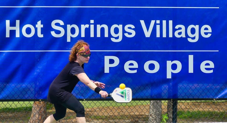 hot springs village people pickle ball