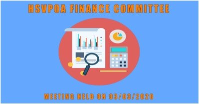 hsvpoa finance committeee meeting 03-03-2020