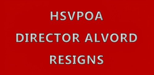 HSVPOA Board Director Alvord Resigns