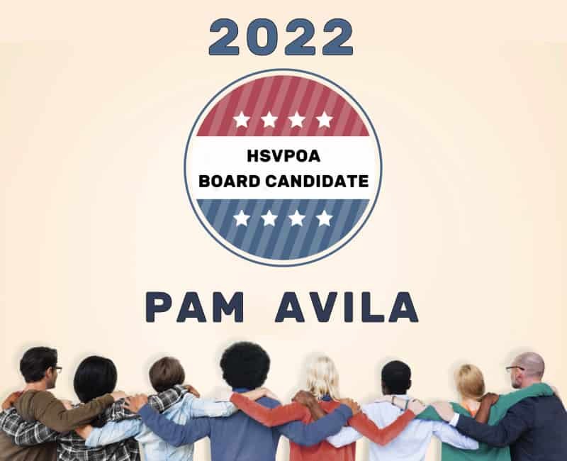 Pam Avila Hot Springs Village POA 2022 Board Candidate